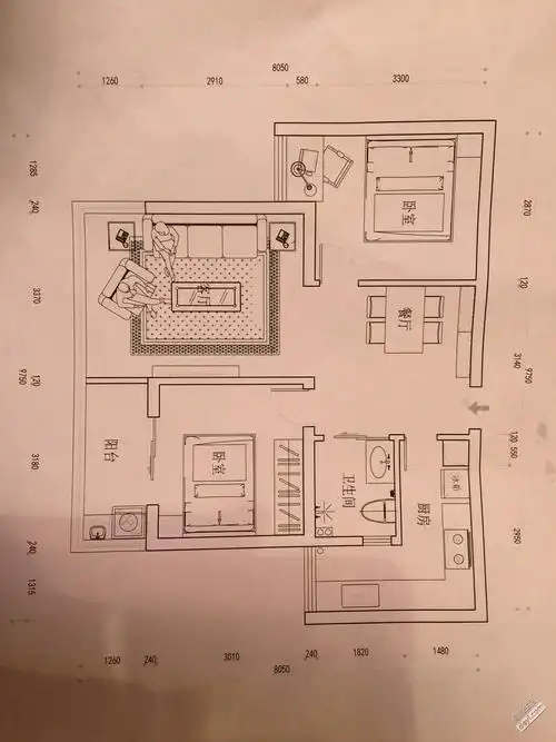 75平方左右的房子最简单好材料装修下来要多少