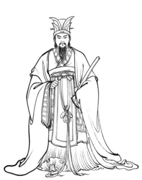 q版汉武帝简笔画