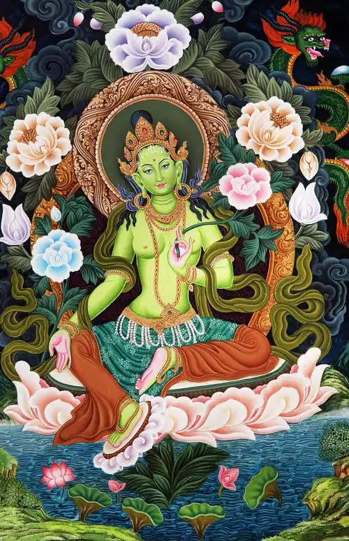 持绿度母心咒 让你貌美如花