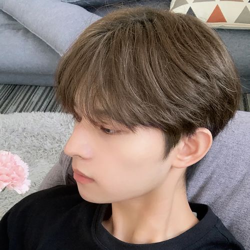 多爱染发膏男生专用植物纯黑色y黑茶色流行免漂自己在家染发剂男