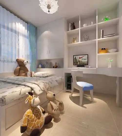 瀚林君庭93平现代简约装修效果图