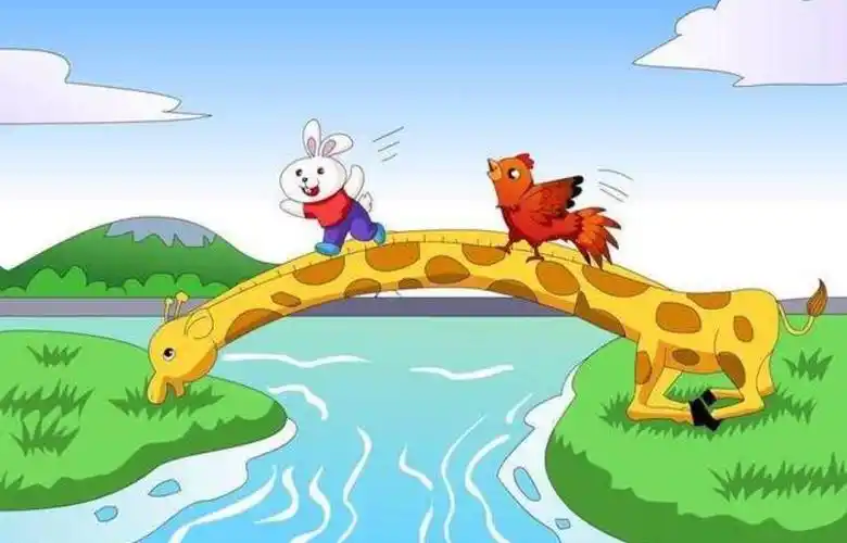 过河看图写话二年级200字