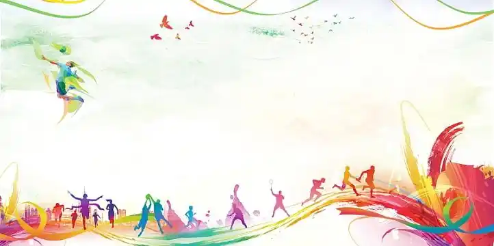 校园体育运动会背景素材
