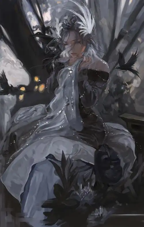 鬼刀画师:wlop - 堆糖,美图壁纸兴趣社区