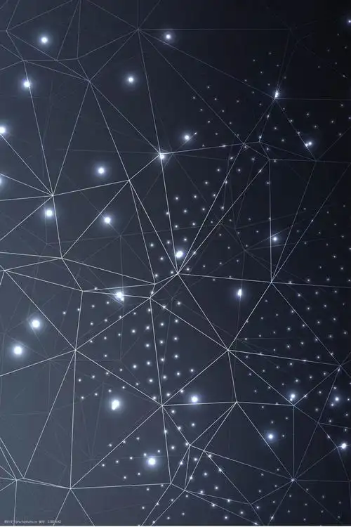 科幻线条艺术背景