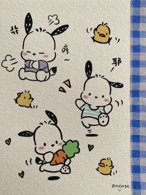 帕恰狗简笔画教程