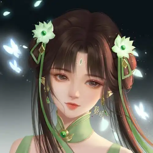 古风插画##古风头像#古风插画 | 诛仙·碧瑶·头像