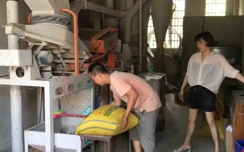 农村碾米全过程,原来大米是这样出来的_哔哩哔哩 (゜-゜)つロ 干杯