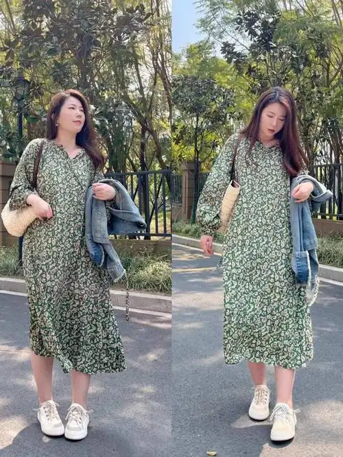 120-140斤微胖中年女性穿搭,不需要减肥,也能穿出精致感