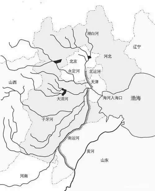 不过大家别失望,因为广义上的海河,指的是"海河水系".
