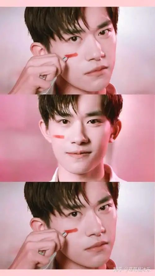 有没有易烊千玺的超甜梨涡照?