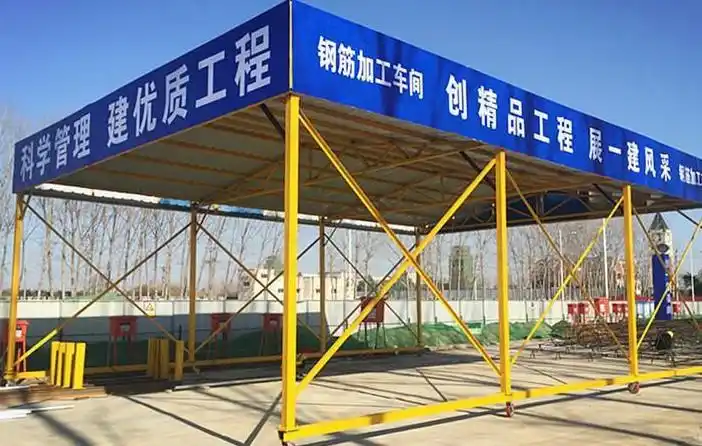 组装式钢筋加工棚勇敢面对生活中的苦和痛才能迎来属于自己的春天