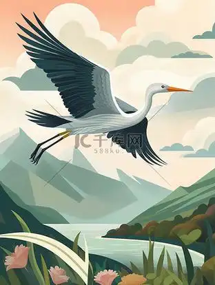 一行白鹭上青天图片_一行白鹭上青天素材-一行白鹭上青天图片大全-千