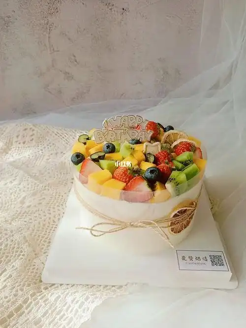 六寸水果蛋糕木糖醇版
