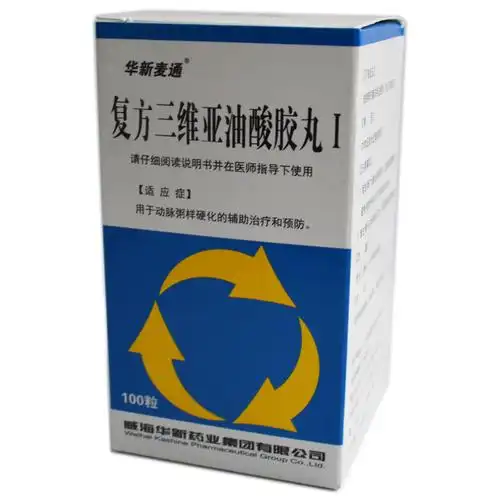 华新麦通 复方三维亚油酸胶丸Ⅰ 100粒1086