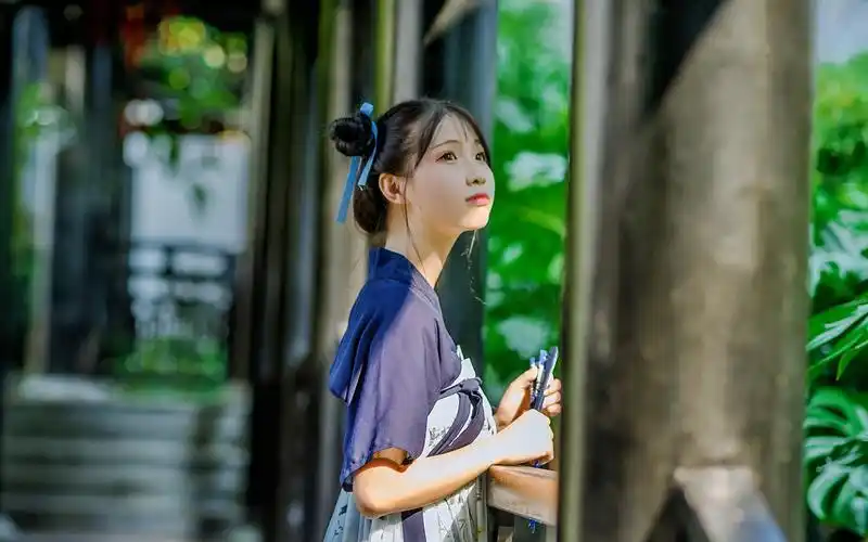 古风汉服美女清新唯美高清壁纸