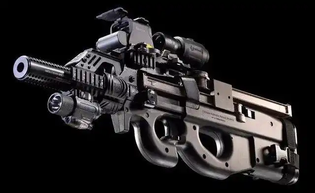 当年被称为最强冲锋枪的fnp90到底有多强百米之内无可匹敌