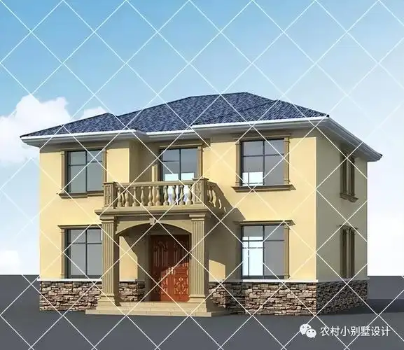 农村二层楼10万,40款造价15万元起建二层农村自建房别墅设计图 - 玉