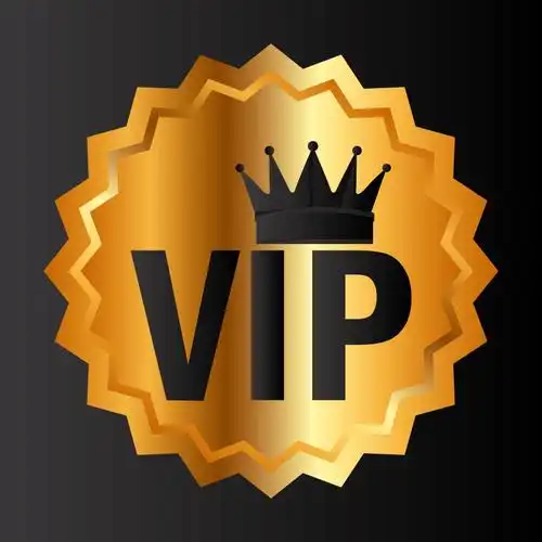 矢量金色贵宾卡设计