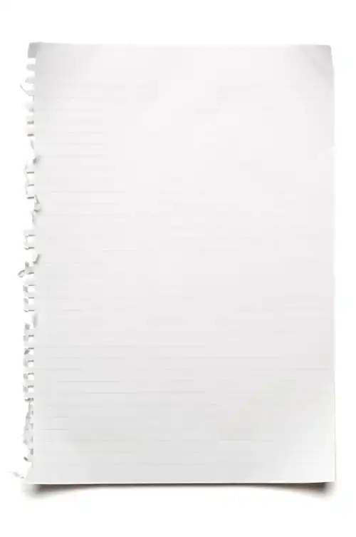 白纸上的空白横线图片