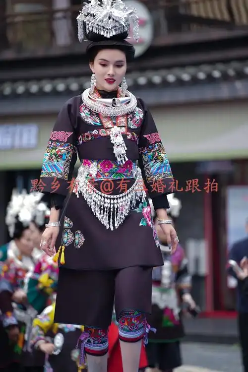 丹寨八寨苗族服装秀#苗族姑娘#我为家乡代言#贵州很值得 - 抖音