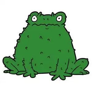 蟾蜍卡通图片