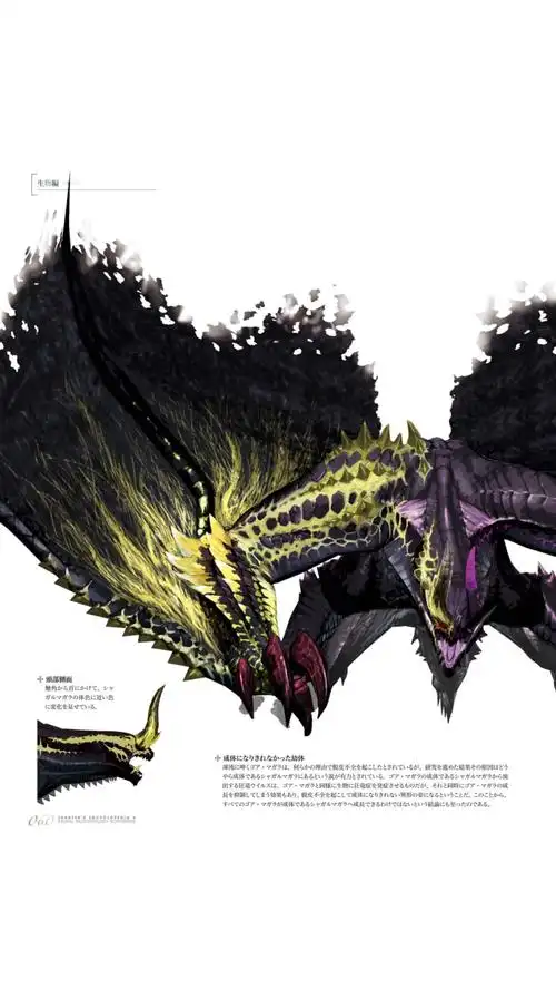 黑蚀龙2"混沌呻吟者·混沌黑蚀龙"古龙种"四足有