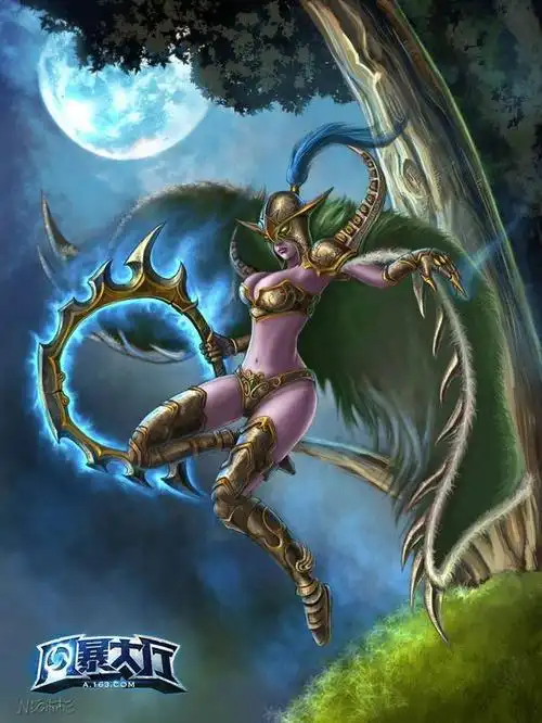 伊利丹联合深海纳迦力战守望者玛维影歌