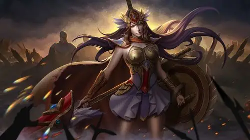 雅典娜-战争女神同人