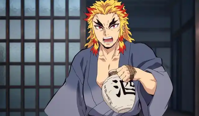 里,是要把大哥的遗言传达给他的家人,却遭到大哥父亲炼狱槙寿郎的嘲讽