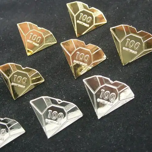 徽章定制 中式人物头像金属烤漆锌合金徽章厂家 优质办公场所.