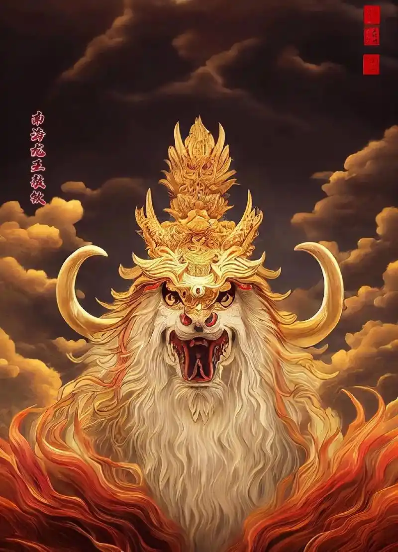 东海龙王敖广居东海为青龙. 南海龙王敖钦居南海为赤龙. 西海 - 抖音