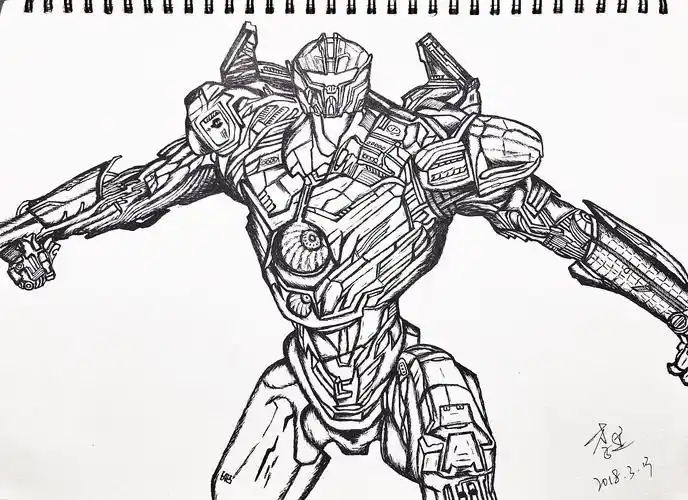 绘画作品——环太平洋