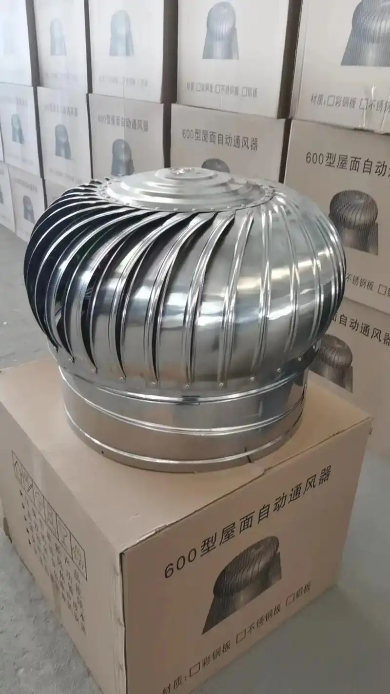 600型无动力风帽(成品带底座)600型无动力风帽,风叶数量 - 抖音