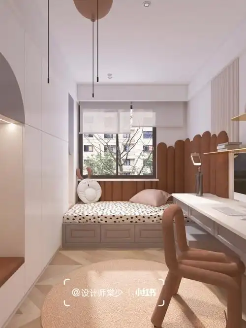 打败全小区儿童房6平米榻榻米卧室设计