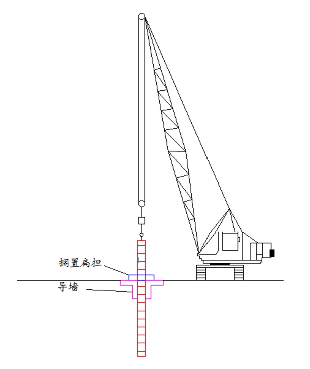 地连墙钢筋笼吊装方法及加固措施