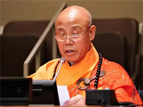 中国佛教协会副会长演觉法师,美国佛教联合会会长明予法师,加拿大佛教