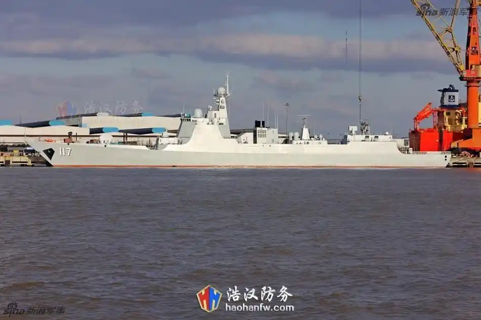 新年第一艘大舰117西宁号052d驱逐舰将服役