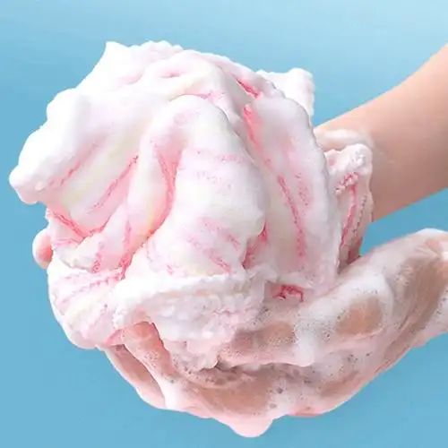 日本双面搓澡搓背灰强力搓泥长条后背拉背沐浴洗澡巾家用毛巾澡堂