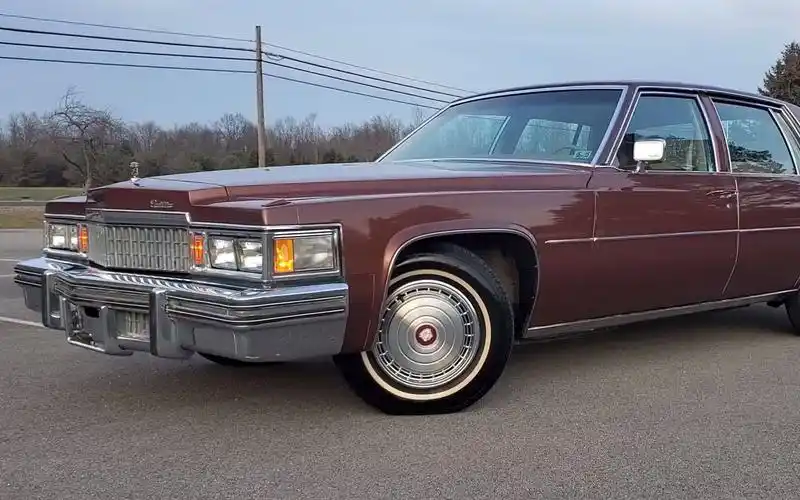 70年代末期的经典美式豪华车-1978 凯迪拉克 sedan deville_哔哩哔哩