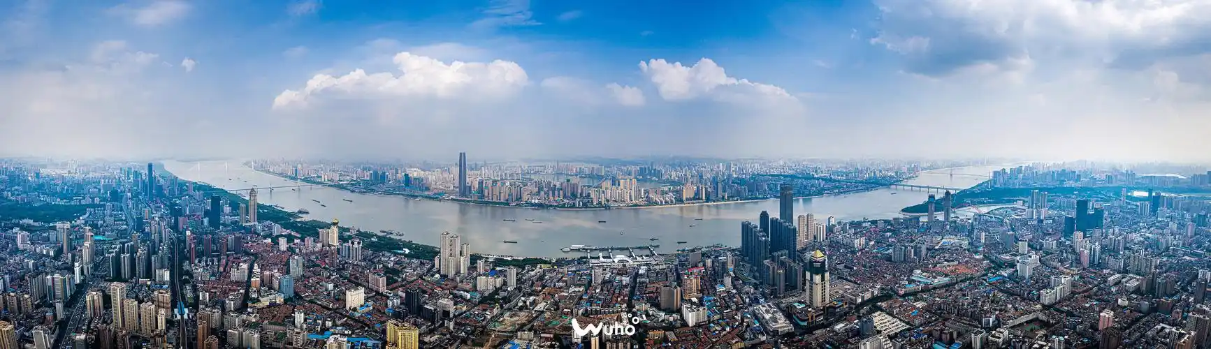 《鸟瞰大武汉-长江》