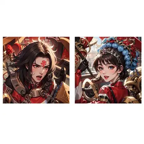 情侣头像项羽虞姬