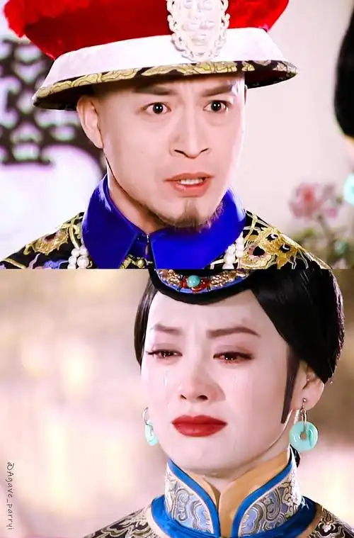 图源@agave_parryi 的微博: #孝庄秘史# 宁静/大玉儿 | 马景涛