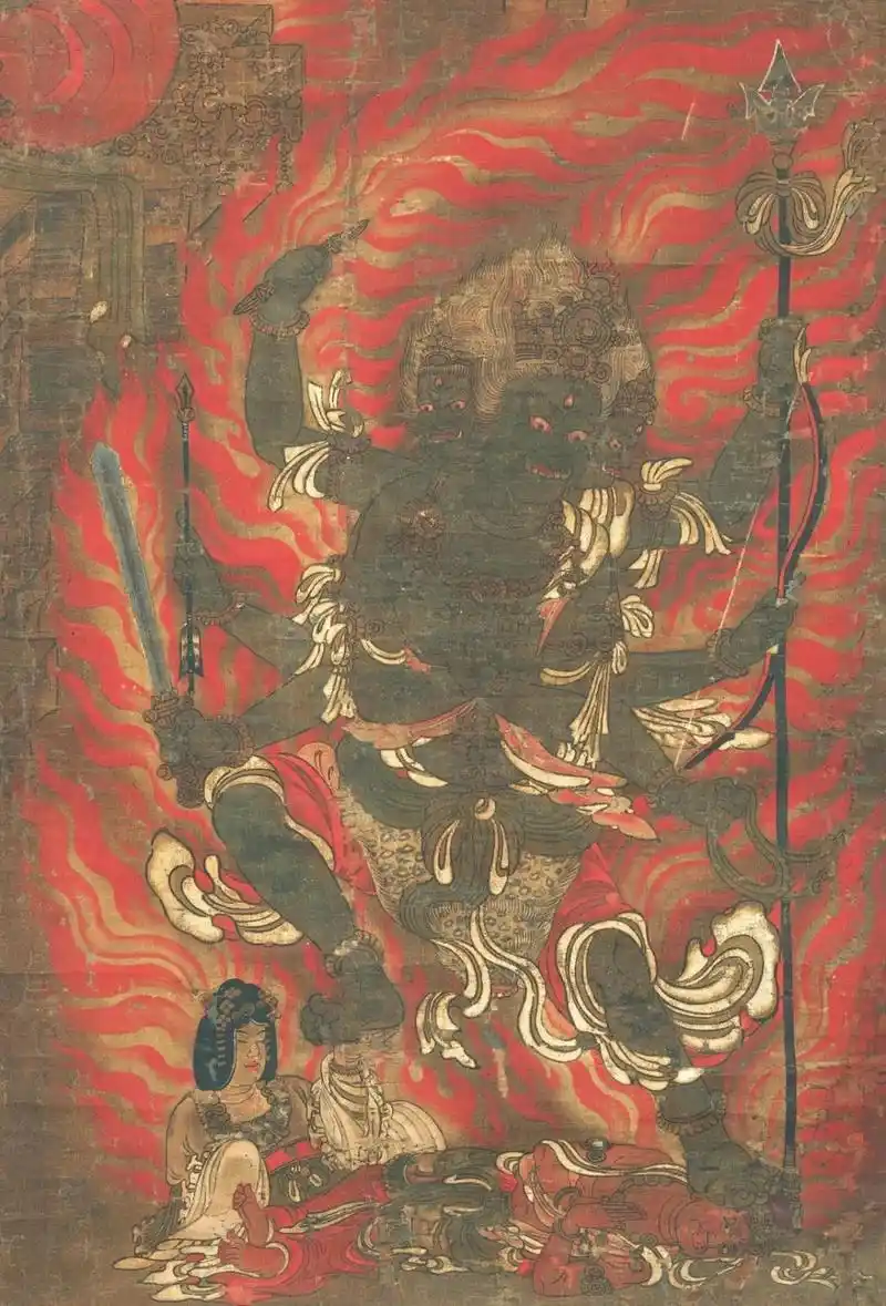 旃檀精舍 | 镰仓时代真言宗佛画:五大明王像