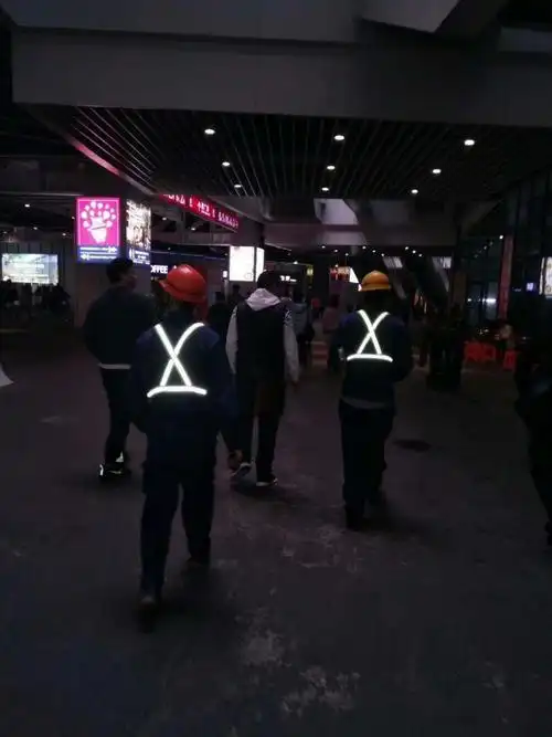 小郎人反光背心马甲反光衣网布大号工地夜间驾驶员交通骑行电瓶车反光