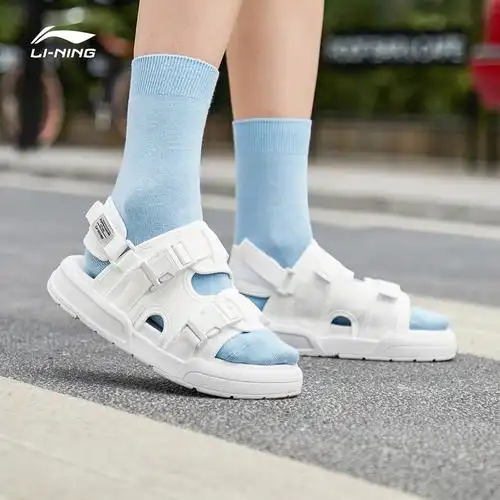 凉鞋李宁运动男鞋迪士尼联名软底休闲轻便透气运动休闲鞋