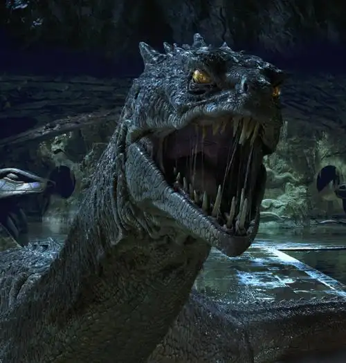 《哈利波特与密室》中的蛇怪(serpent of slytheri.