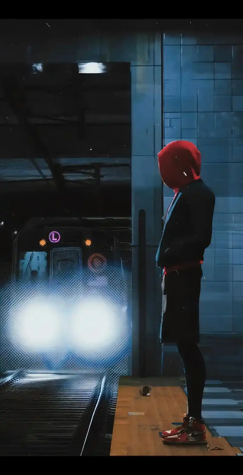 迈尔斯徘徊者壁纸合集(七)你想成为什么样的人?  #蜘蛛侠纵 - 抖音