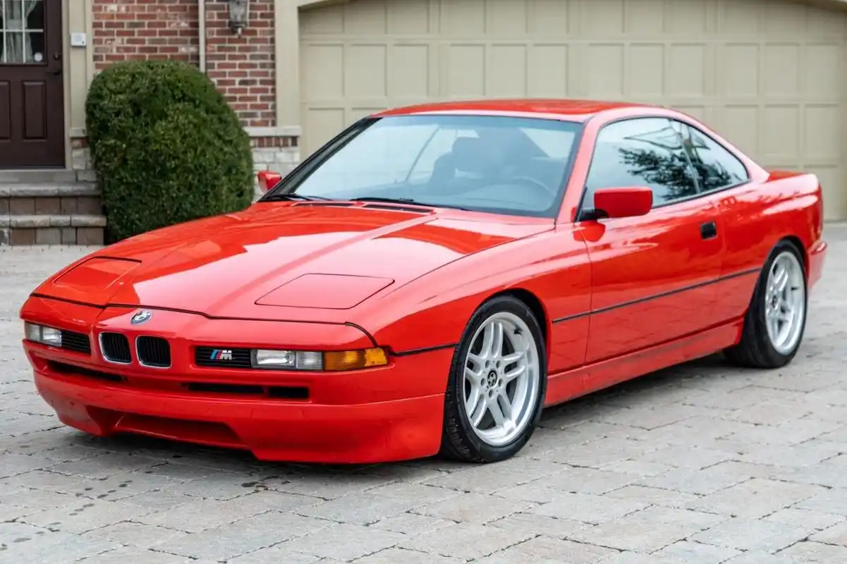 早啊[太阳] 1991 bmw 850i 座驾car #座驾经典