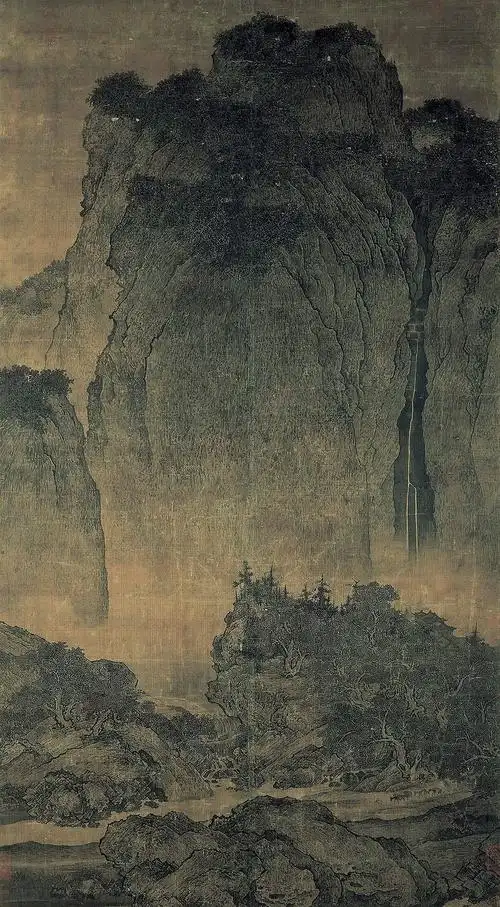 北宋 范宽《溪山行旅图》